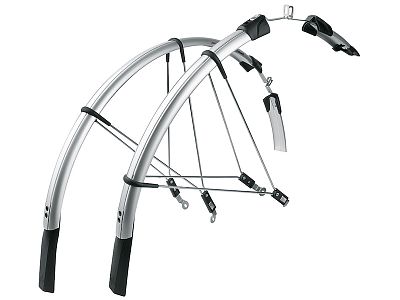 Превью  Комплект велосипедных крыльев SKS Raceblade Long 28" Silver (11310)